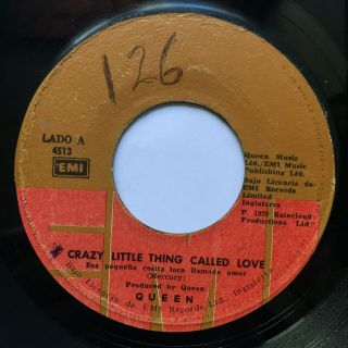 Queen - Crazy Little Thing Called Love Rare Panama Press