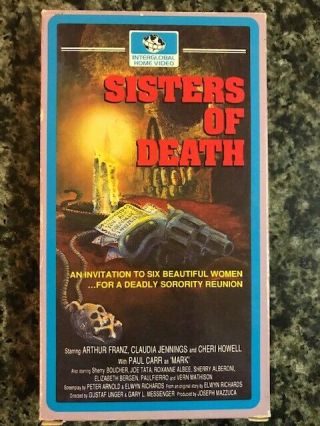 Sisters of Death (1976) RARE Interglobal VHS - Sorority Girls & a Killer - 2