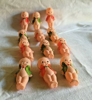 Vintage Tiny Celluloid Kewpie Dolls