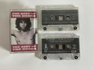 The Doors The Best Of Australian - 1985 - Double Cassette Tape - Rare