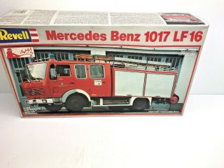 Vintage W.  Germany Revell 1/24 Mercedes Benz 1017 Lf16 Complete/ Open Box Rare