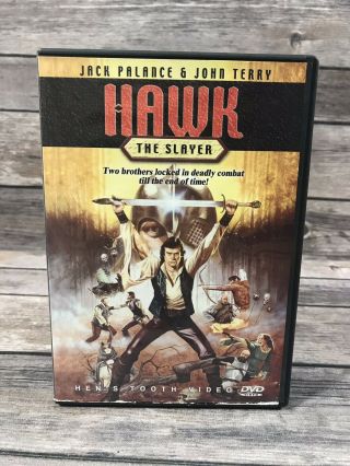 Hawk The Slayer (dvd 2002 Widescreen) Jack Palance John Terry 1980 Film Rare Oop