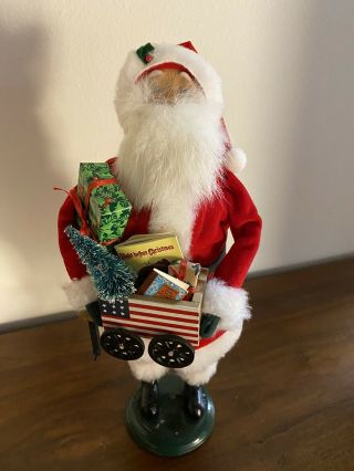 1999 Byers Choice - Santa Claus Holding Toys - Talbot 