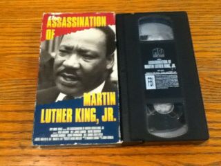 The Assassination Of Martin Luther King Jr Rare Vhs Not On Dvd Documentary Mlk