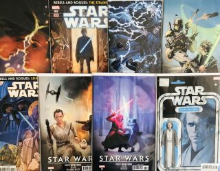 Star Wars 1 - 75 Marvel Comics 2019 Full Run 1st Print Rare Variant Cover Movie 2