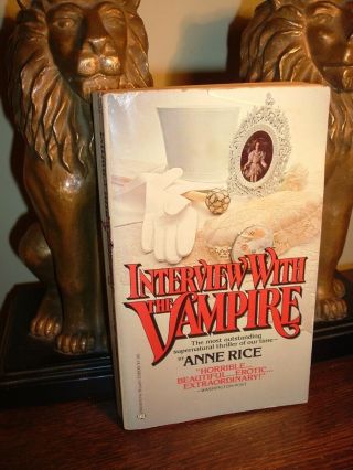 Interview With The Vampire By Anne Rice - Rare First Paperback – 1977 - Shp