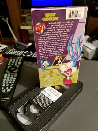 TINY TOON NIGHT GHOULERY (VHS 1996) BLOCKBUSTER - STEVEN SPIELBERG PRESENTS RARE 2