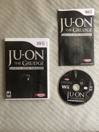 Ju - On: The Grudge (nintendo Wii,  2009) Rare Complete