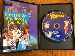 My Neighbor Totoro (DVD,  2002) Rare Authentic 3
