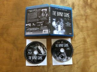 The Bunny Game Blu - Ray/dvd Autonomy Pictures 2 - Disc Oop Very Rare Bizarre Signed