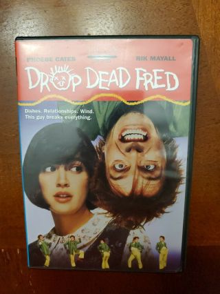 Drop Dead Fred (dvd,  2003) Rare,  Oop Phoebe Cates,  Rik Mayall (1991)
