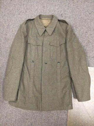 Wwii German Army Uniform Jacket Coat Post War Old Vintage Patches Removed Rare