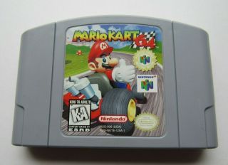 Authentic Mario Kart 64 Nintendo 64 N64 Fun Rare Video Game Kids Retro 2