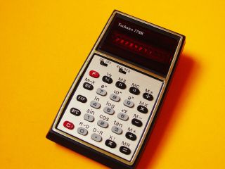 Datamath Calculator Museum: Technico Model 77sr - Rare,  Scientific And