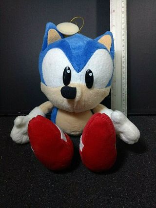 Rare Sonic The Hedgehog 1996 (missing Basket) 10 " Plush Doll Sega Prize Japan