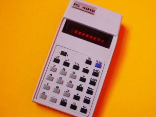 Datamath Calculator Museum: Interton Model Pc 4019 - Very Rare,  Made In Germany