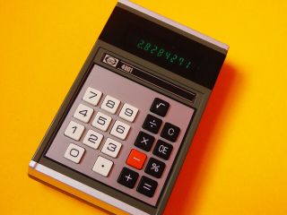 Datamath Calculator Museum: Elite Model 4001 - Rare And Perfect