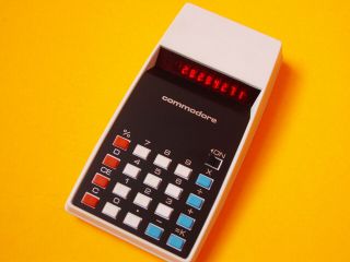Datamath Calculator Museum: Commodore Model 889d - Rare And Made In Usa
