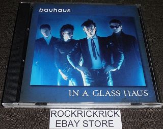 Bauhaus - In A Glass Haus - 14 Track Rare Cd - 4,  5