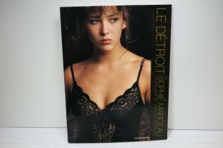 Sophie Marceau Le Detroit Japanese Photo Book 1993 Rare