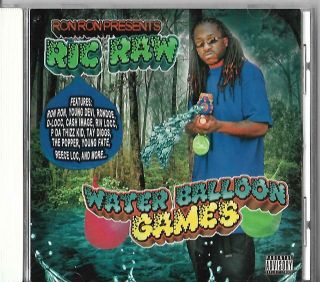 Ric Raw " Water Balloon Games " Rondoe Devi Kansas City Kc Rap Rare G - Funk Oop