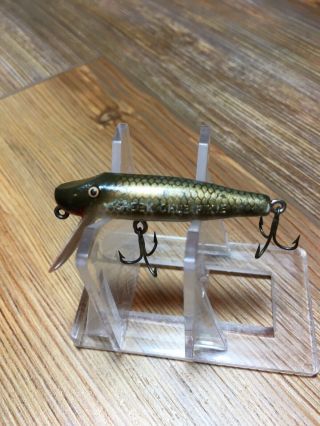Vintage Fishing Lure Creek Chub Ultra Light Pikie Fly Rod Snark Tough Old Bait