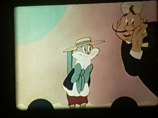 Bugs Bunny Case Of The Missing Hare.  Rare Color Pd Cartoon From 1942