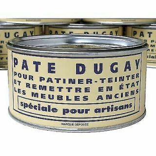 Pate Dugay Furniture Wax (made In France) Jaune Cire (light Pine)