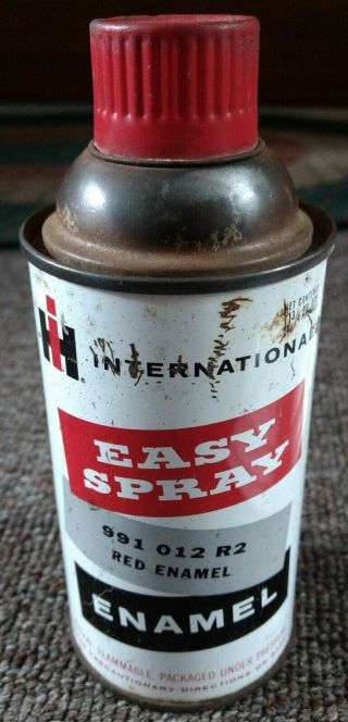 Very Rare 1950s? International Harvester Spray Paint Can.  L@@k