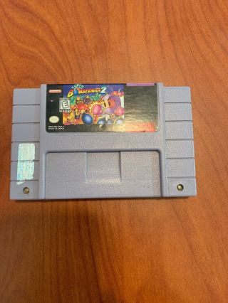 Rare Snes Game Bomberman 2 - And