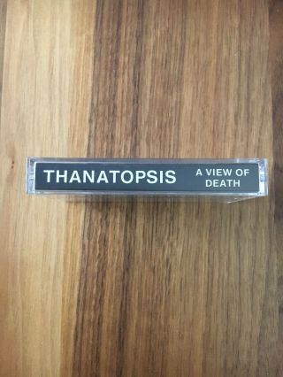Thanatopsis - A View Of Death 1990 Demo Cassette Tape Death Metal Rare 3