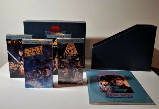 Star Wars Trilogy Special Letterbox Collectors Edition Vhs Rare Collectible