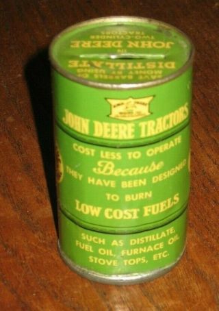 Rare 1937 Vintage John Deere Centennial Coin Bank Oil Barrel Tractor Advertising