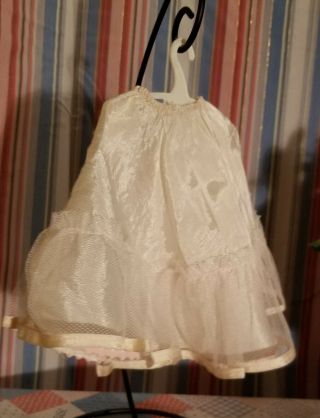 Vintage Pink Petticoat Slip For 18 " Ideal Miss Revlon