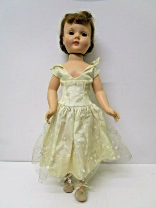 Vintage 19 " Hard Plastic Effanbee Honey Walker Doll