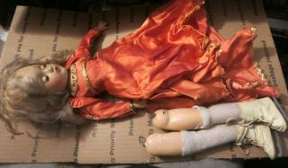 Vintage Madame Alexander Sonja Henie Doll Sleep Eyes Doll With Skates