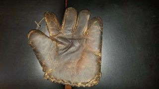 Antique 1920s Victor Wright And Ditson Baseball Glove