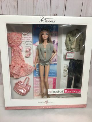Rare Best Models On Location: Barcelona 2006 Barbie Doll