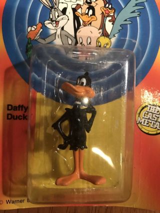 Looney Tunes Ertl Daffy Duck Figure 1989 Die Cast Warner Bros Rare Vintage Moc