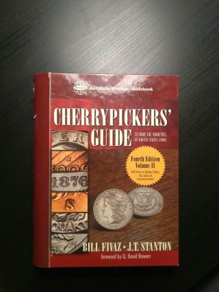 Cherrypickers Guide Rare Die Varieties Of United States Coins 4th Edition Vol Ii