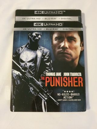 The Punisher: W/rare Slipcover (4k Ultra Hd & Blu - Ray,  Marvel)