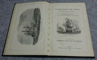 Ansons Voyage Round The World George Anson 1853 Antique Gift Book