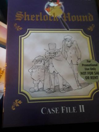 Sherlock Hound: Case File 2 Ii Rare Oop Dvd Bilingual,  English & Japanese