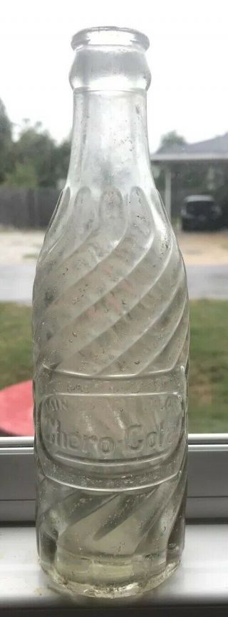 Very Rare Enterprise Alabama Ala Chero Cola Swirl Bottle