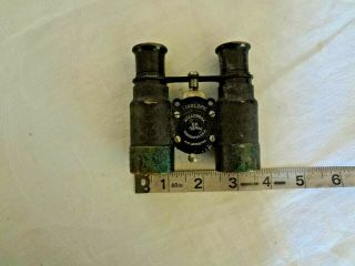 Vintage Antique Wollensak Binoculars Biascope 6x 58mm Rochester Ny