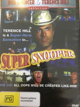 Bud Spencer Terence Hill Movie " Snooper - Dvd - Sergio Corbucci 1980 Rare