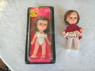 Vintage Totsy 2 Tiny Blossom Dolls 1