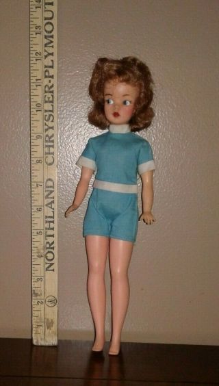 Vintage 1962 Ideal Toy Corp Tammy Doll Bs - 12 2 Clothes 12 " Tall