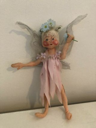 Vintage 1957 Annalee ‘88 Toy Doll 9” Winged Fairy