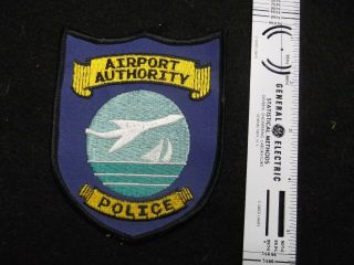Florida Old Melbourne Regional Airport Police Patch 1980 - 90 Issue Vintage Rare